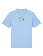 Mermaid Embroidered Organic Cotton T-Shirt