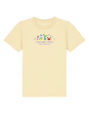 Mermaid Embroidered Organic Cotton Childrens T-Shirt
