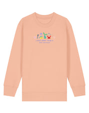 Mermaid Embroidered Organic Cotton Childrens Sweatshirt