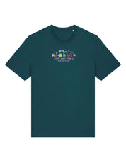 Mermaid Embroidered Organic Cotton T-Shirt