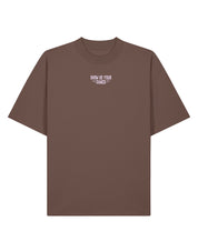 Mona Printed Oversized Organic Cotton T-Shirt