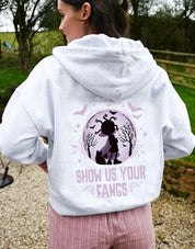 Mona Printed Boxy Organic Cotton Zip Hoodie