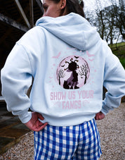 Mona Printed Boxy Organic Cotton Zip Hoodie