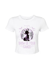 Mona Printed Micro Rib Baby Tee