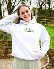 Monsters Inspired Embroidered Heavyweight Cotton Hoodie