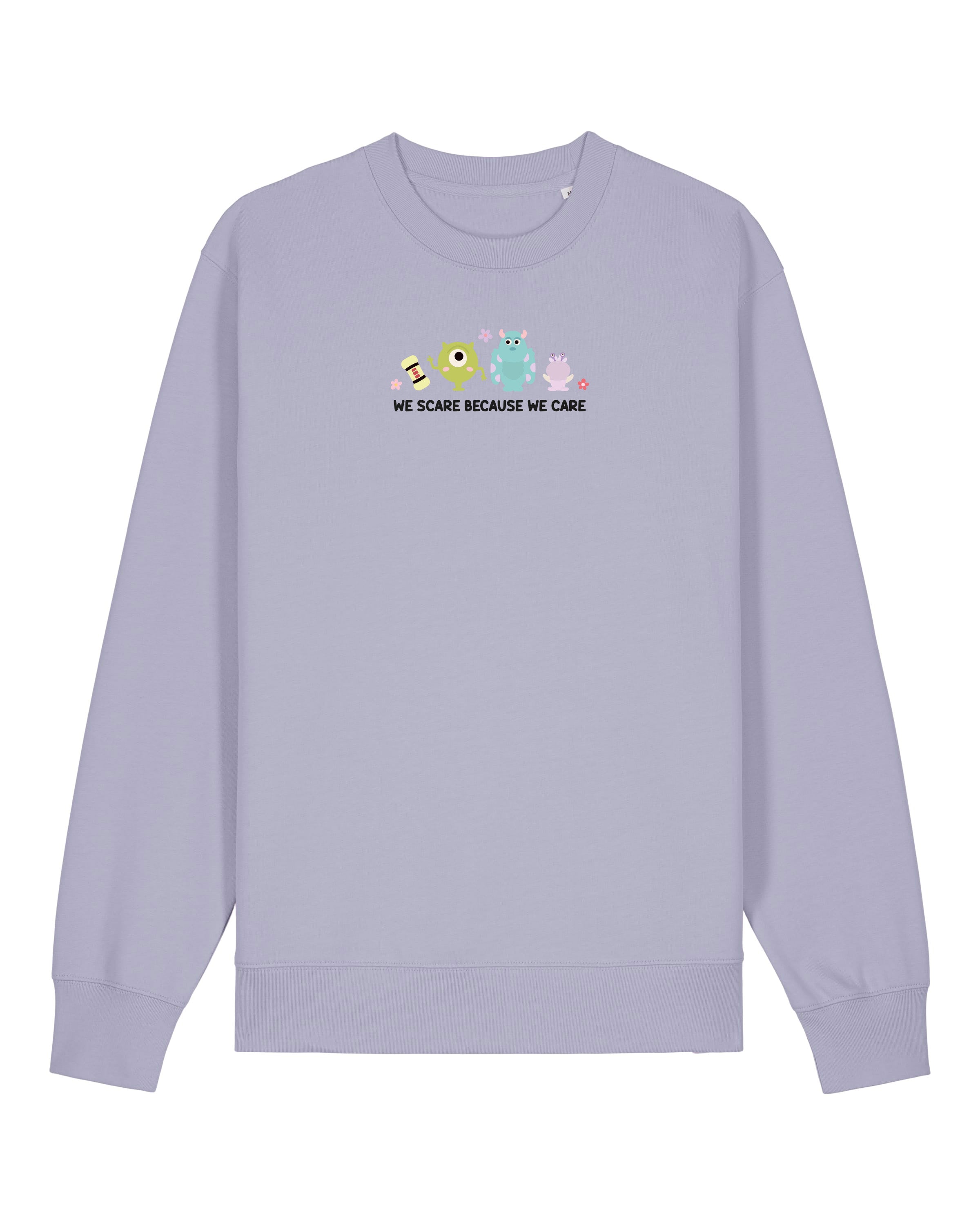 Monsters Embroidered Organic Cotton Sweatshirt