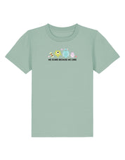 Monsters Inspired Embroidered Organic Cotton Childrens T-Shirt