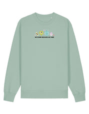 Monsters Embroidered Organic Cotton Sweatshirt