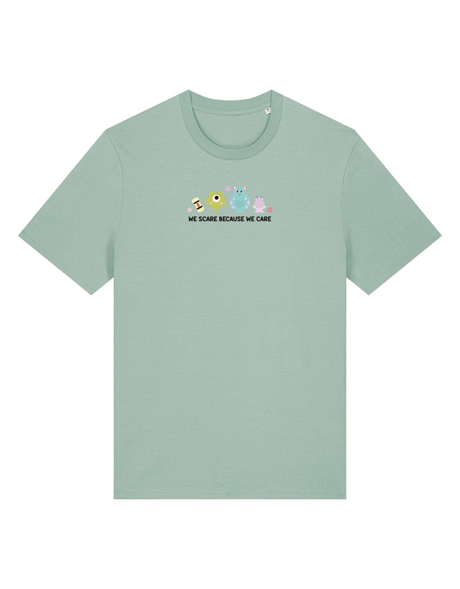 Monsters Inspired Embroidered Organic Cotton T-Shirt