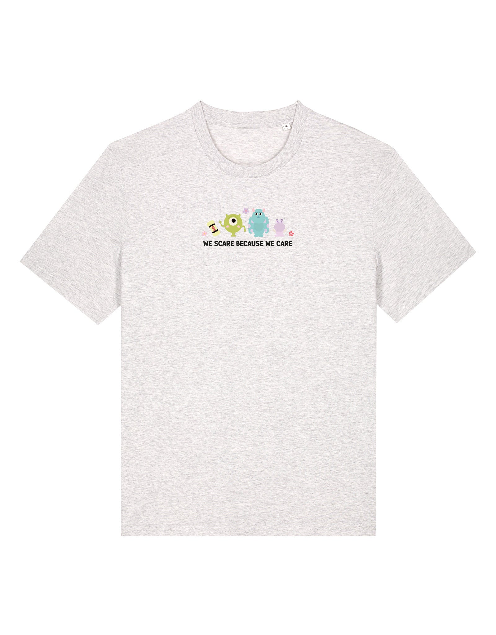 Monsters Inspired Embroidered Organic Cotton T-Shirt