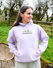 Monsters Inspired Embroidered Heavyweight Cotton Hoodie