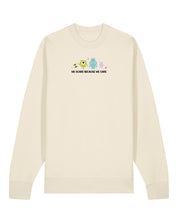 Monsters Embroidered Organic Cotton Sweatshirt