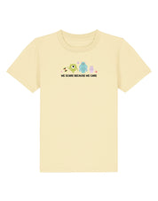 Monsters Inspired Embroidered Organic Cotton Childrens T-Shirt