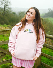 Monsters Inspired Embroidered Heavyweight Cotton Hoodie