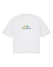 Monsters Embroidered Boxy Organic Cotton Tee