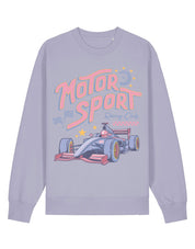 Motorsport Printed Organic Cotton Sweatshirt