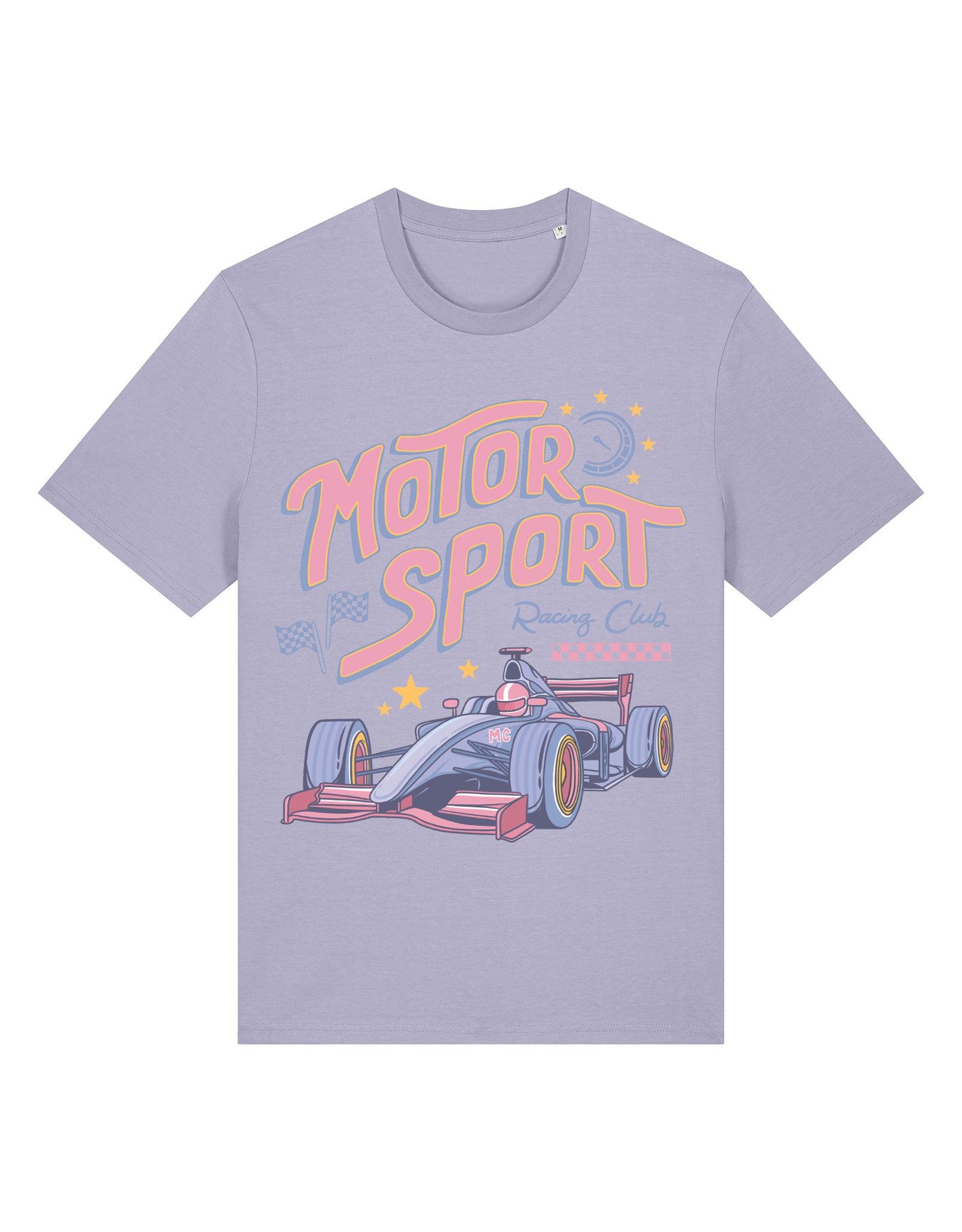 Motorsport Printed Organic Cotton T-Shirt