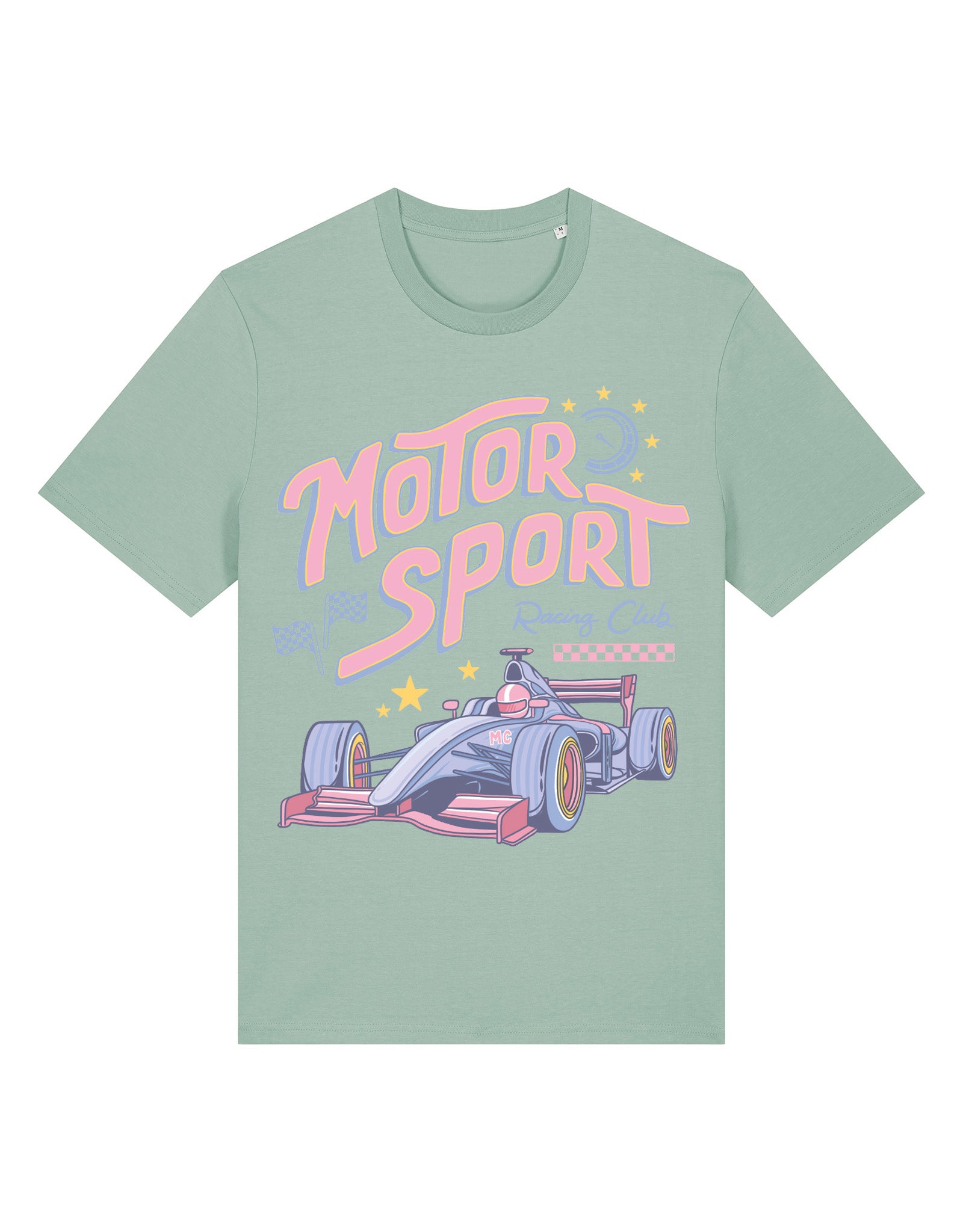 Motorsport Printed Organic Cotton T-Shirt