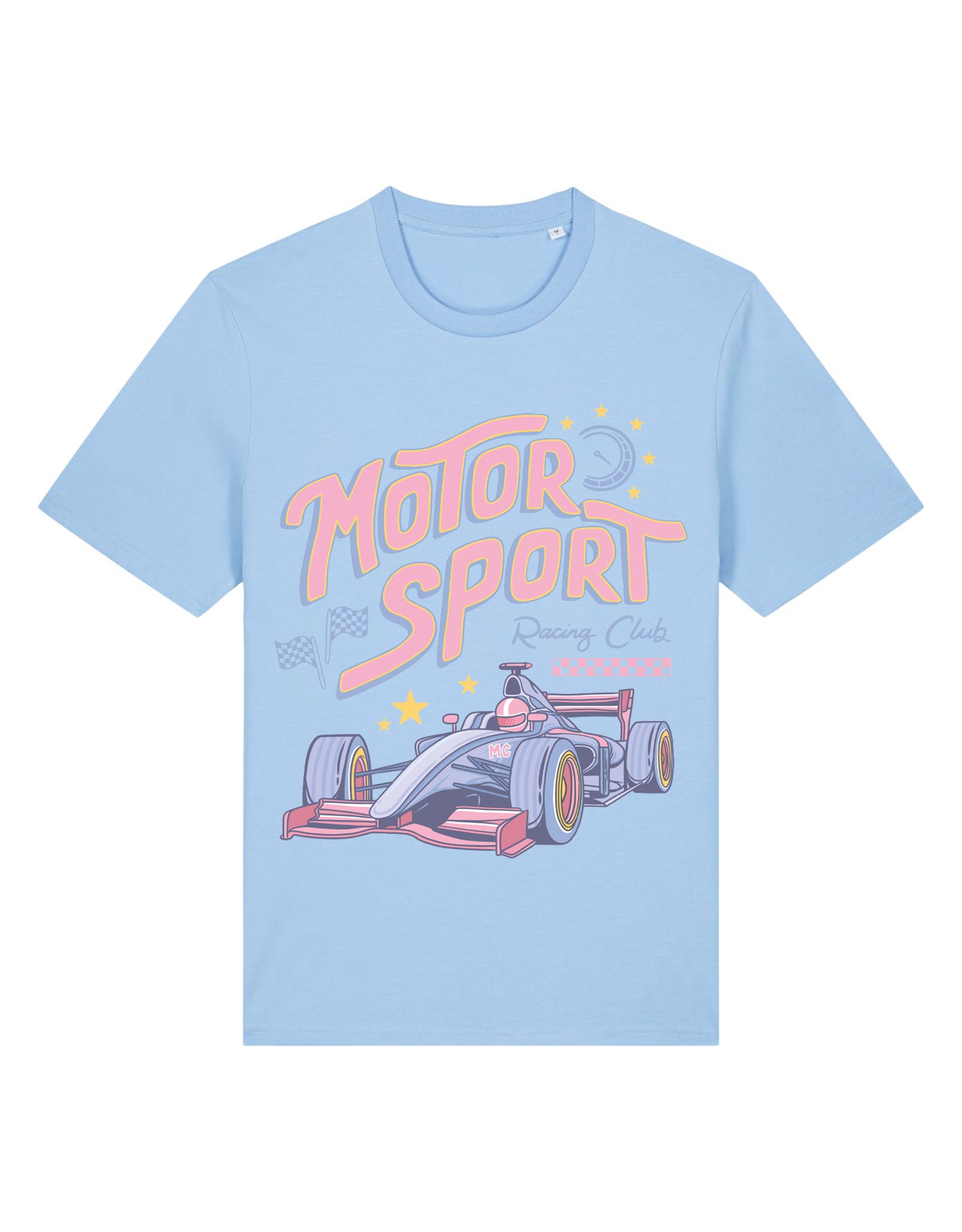 Motorsport Printed Organic Cotton T-Shirt