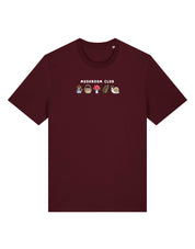 Mushroom Club Embroidered Organic Cotton T-Shirt