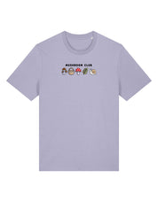 Mushroom Club Embroidered Organic Cotton T-Shirt