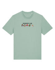 Mushroom Club Embroidered Organic Cotton T-Shirt