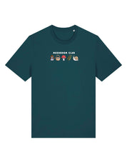 Mushroom Club Embroidered Organic Cotton T-Shirt