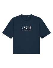 My Pals Have Paws Embroidered Boxy Organic Cotton Tee