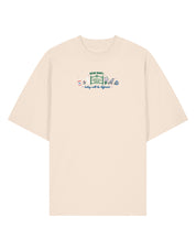 Mystic Embroidered Oversized Organic Cotton Tee