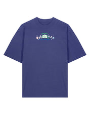 Mystic Embroidered Oversized Organic Cotton Tee