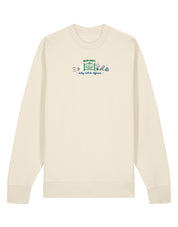 Mystic Embroidered Organic Cotton Sweatshirt