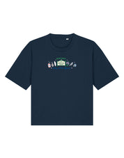 Mystic Embroidered Boxy Organic Cotton Tee