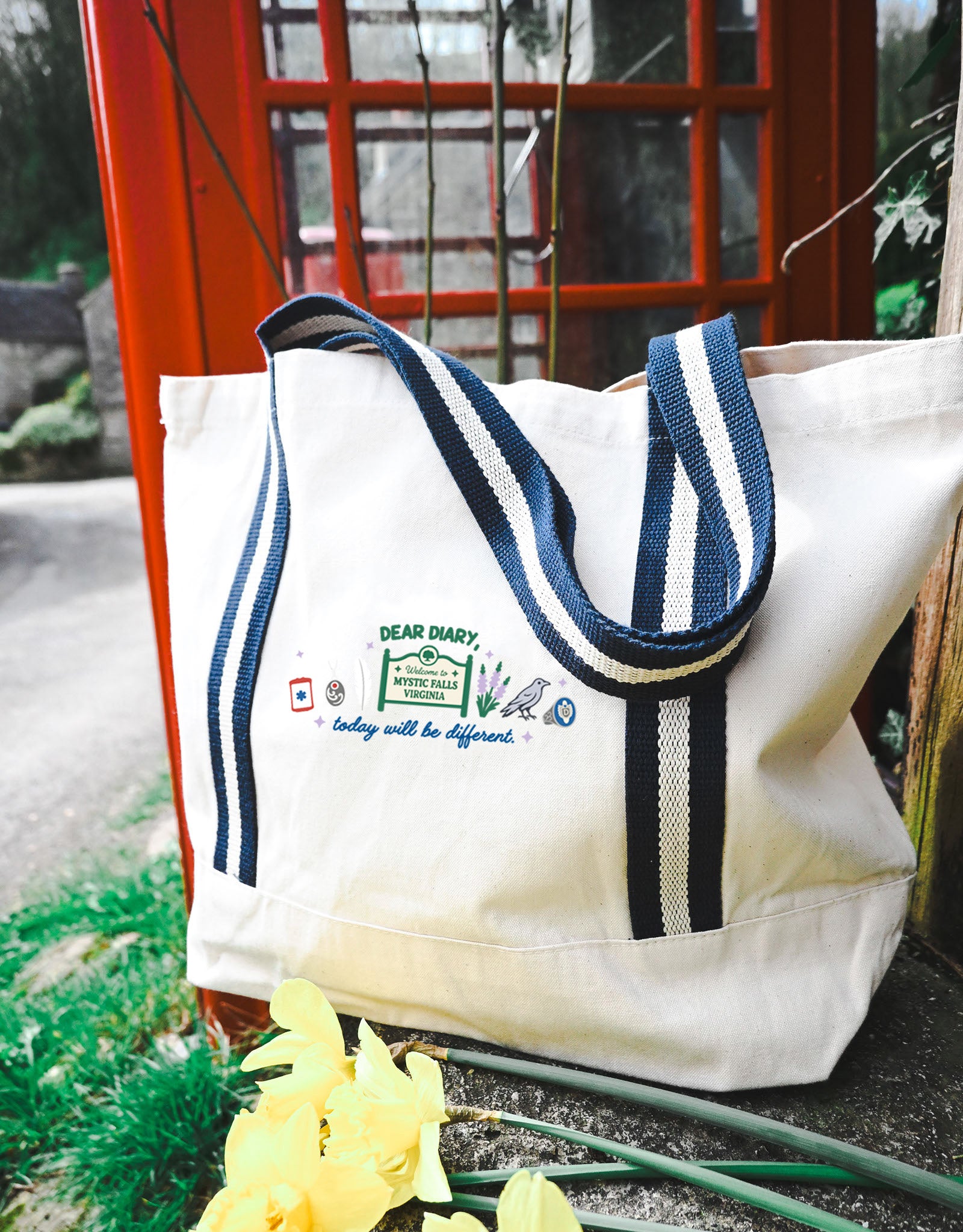 Mystic Embroidered Boat Bag