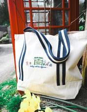 Mystic Embroidered Boat Bag