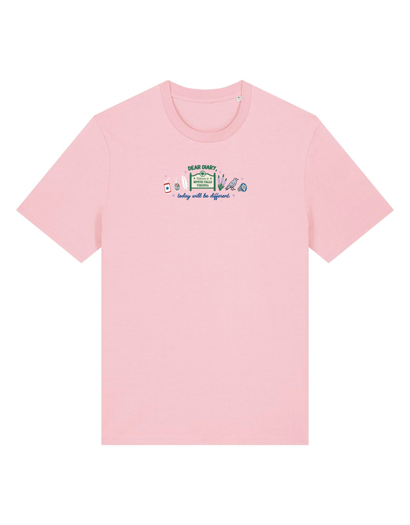 Mystic Embroidered Organic Cotton T-Shirt