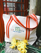 Mystic Embroidered Boat Bag