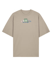 Mystic Embroidered Oversized Organic Cotton Tee