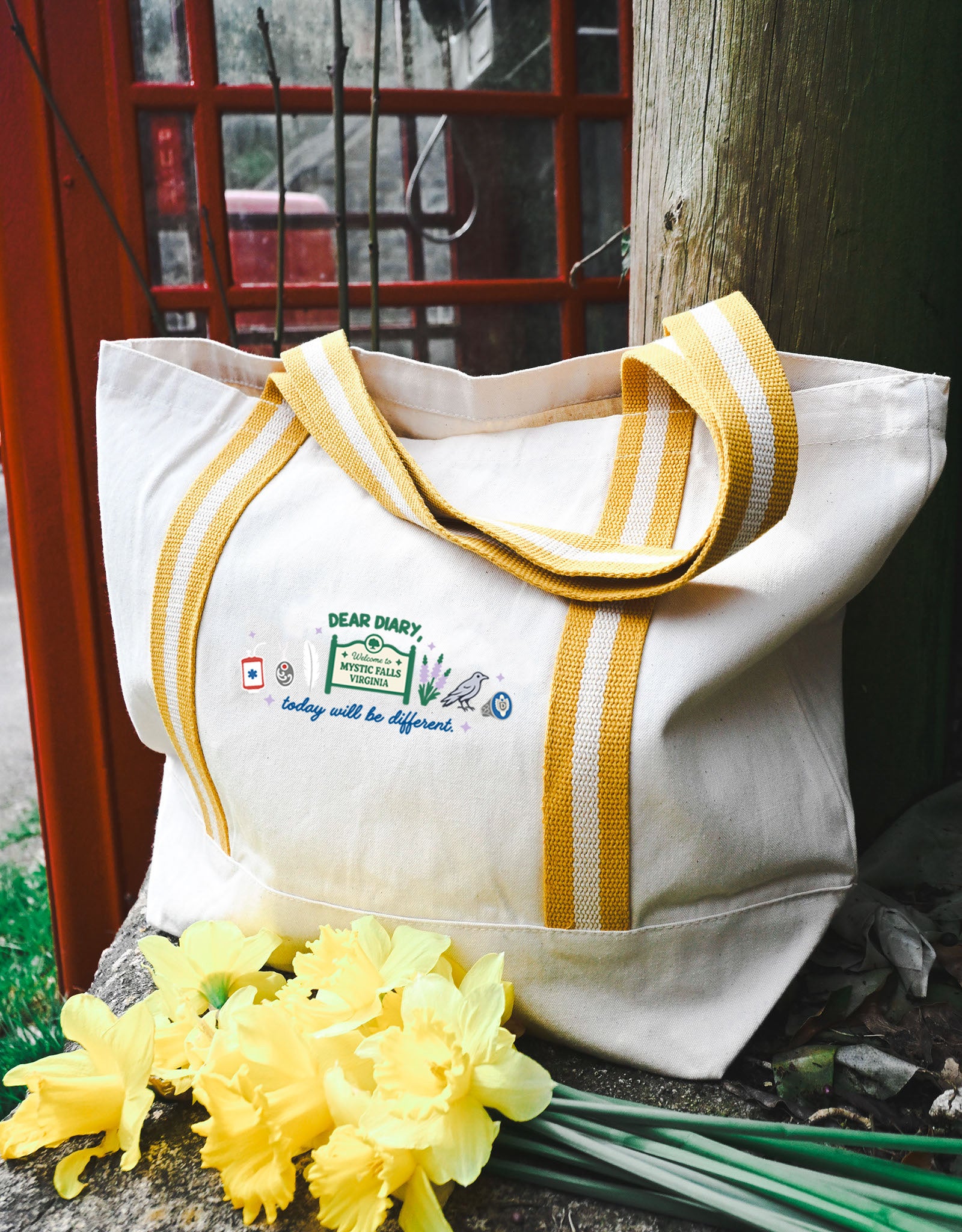 Mystic Embroidered Boat Bag