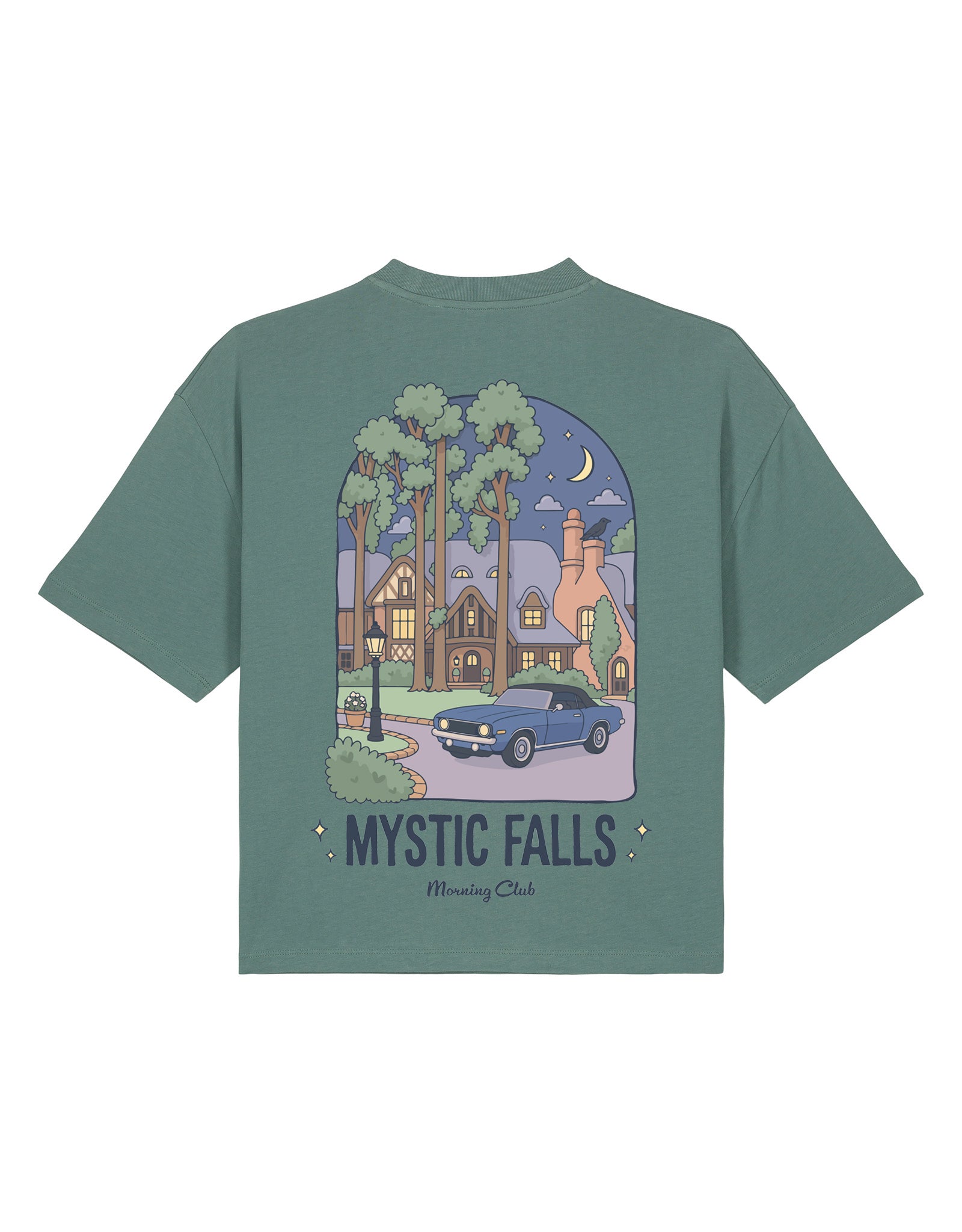 Mystic Boxy Organic Cotton Tee