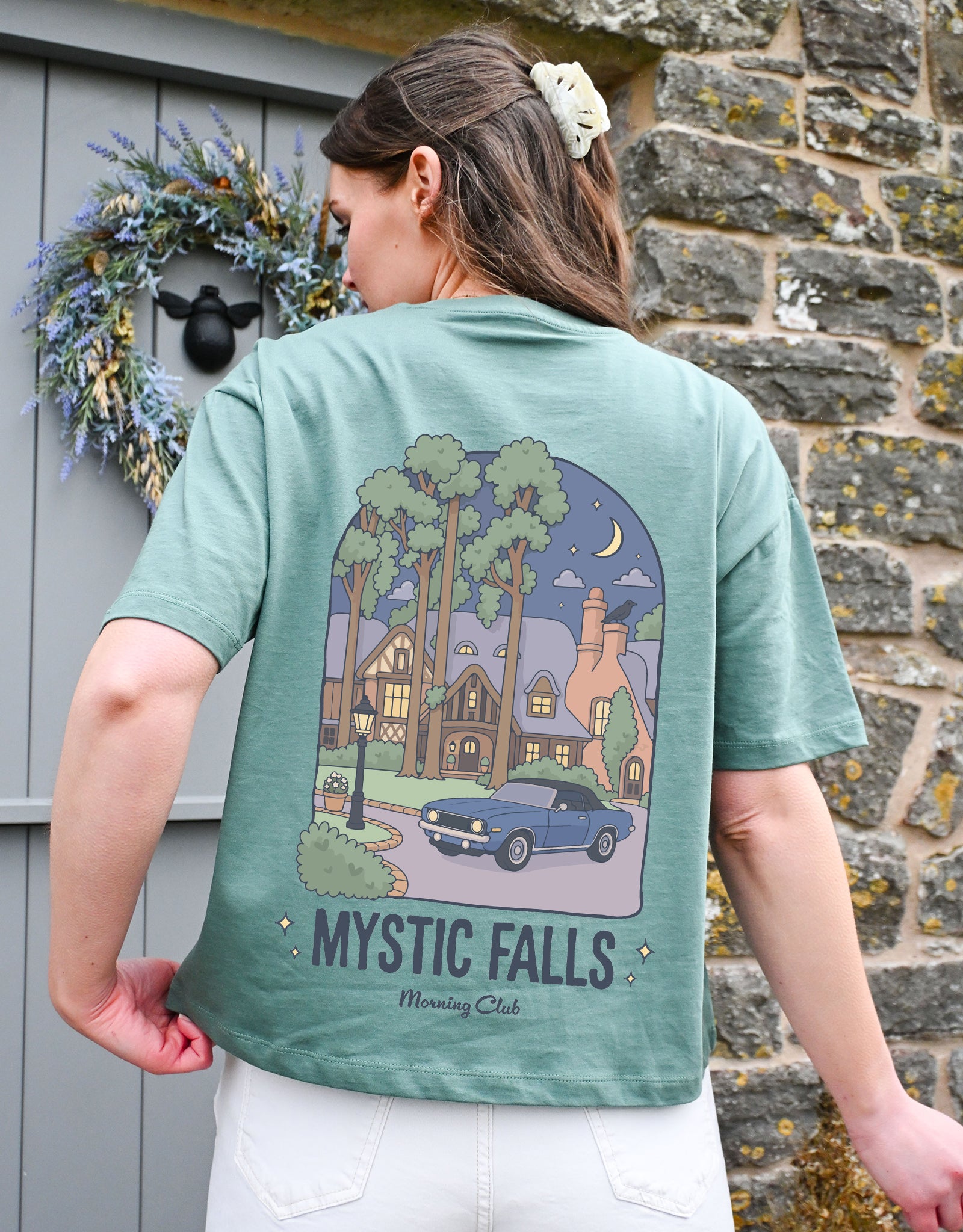 Mystic Boxy Organic Cotton Tee