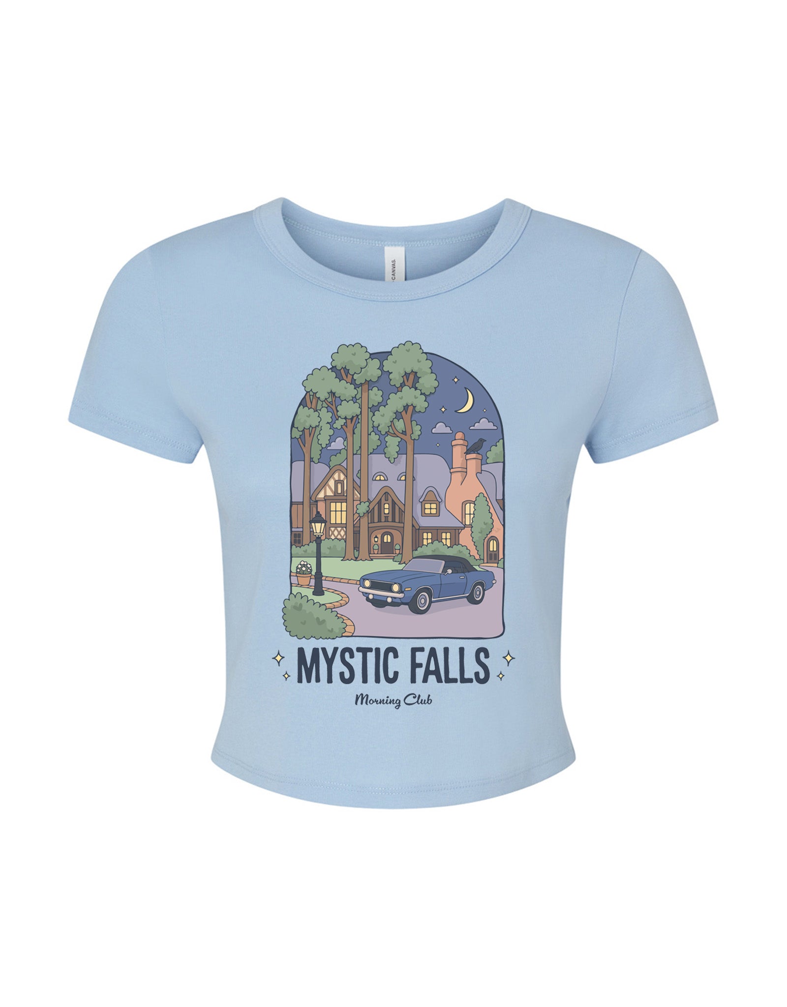 Mystic Micro Rib Baby Tee