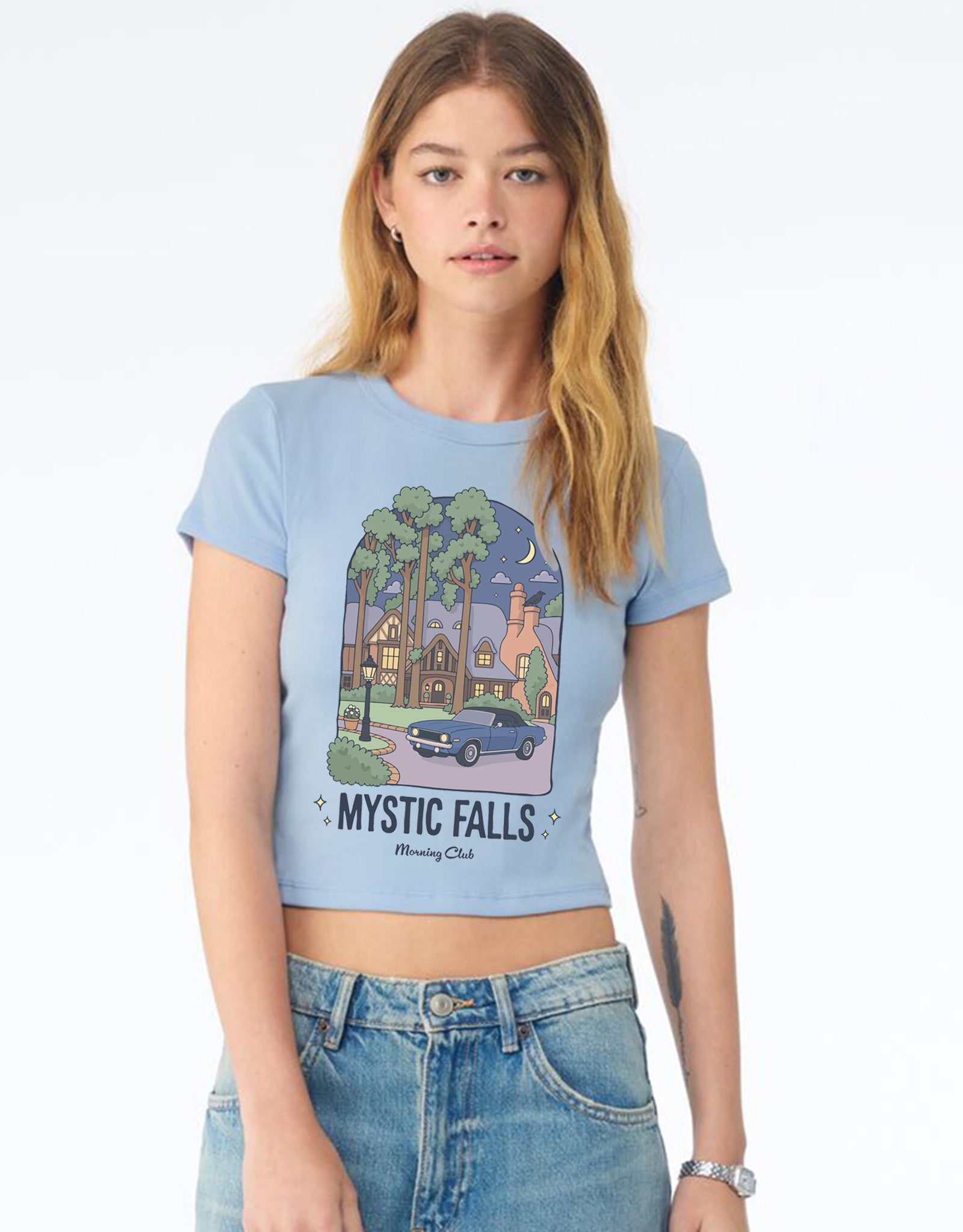 Mystic Micro Rib Baby Tee
