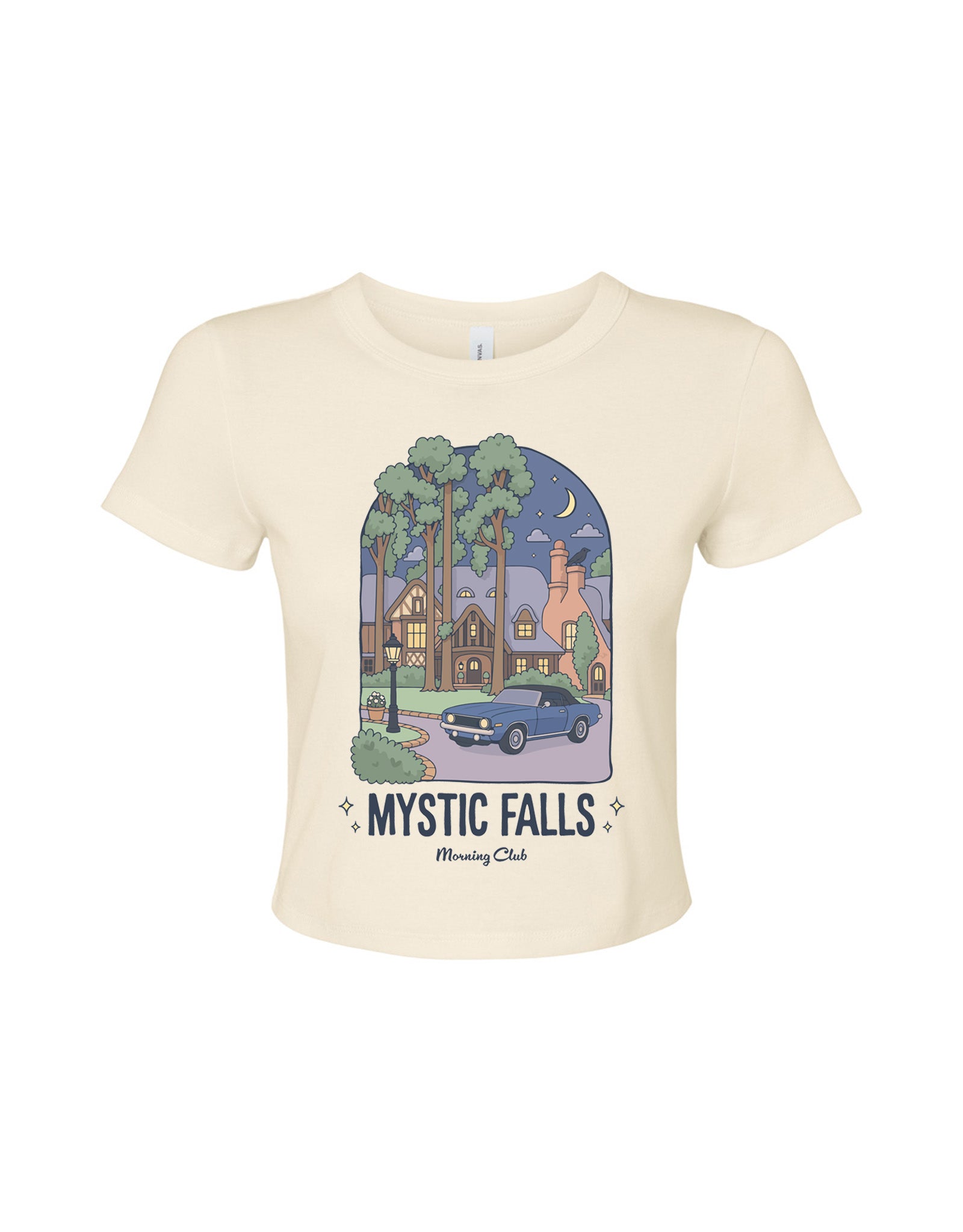 Mystic Micro Rib Baby Tee