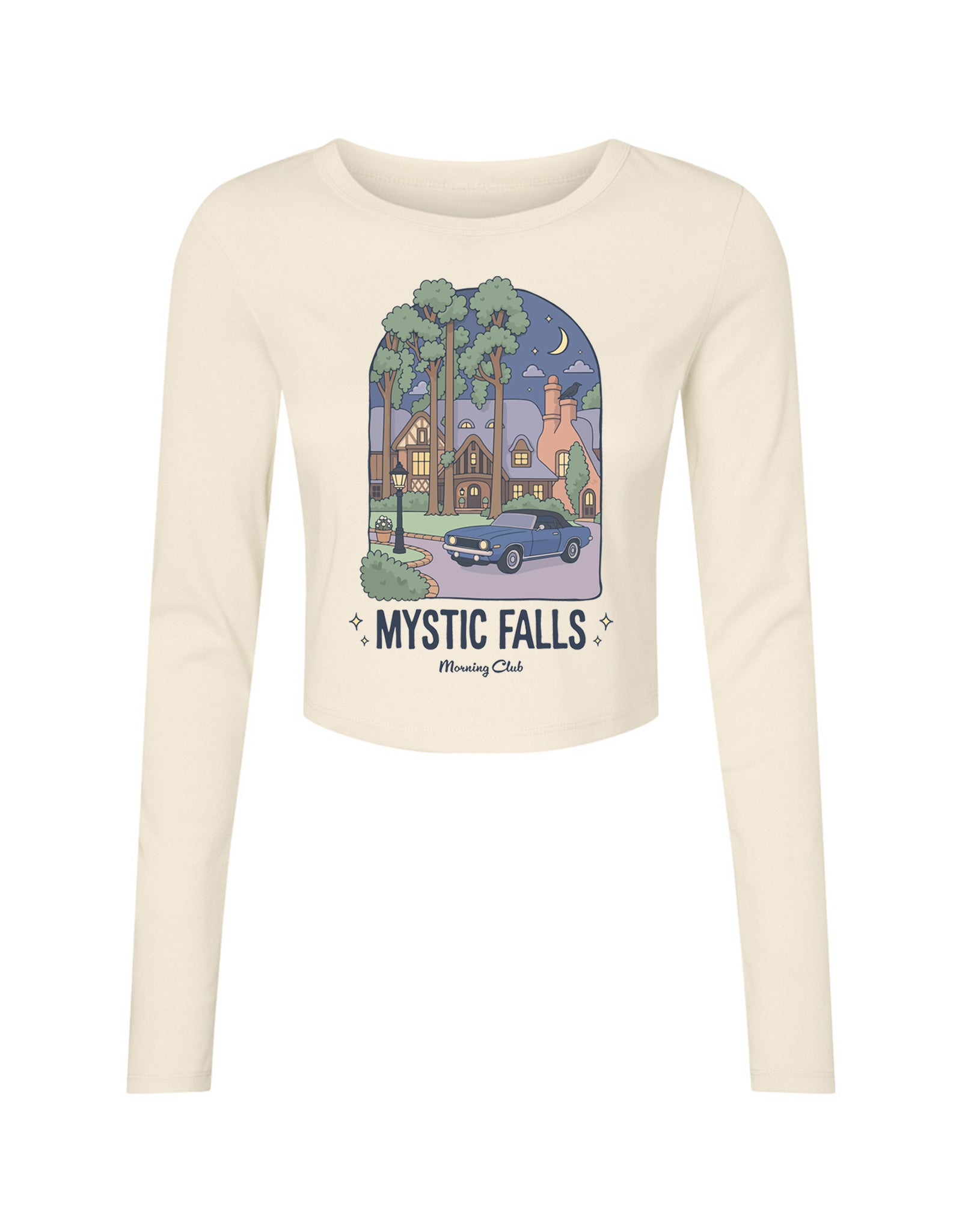 Mystic Micro Rib Long Sleeved Tee