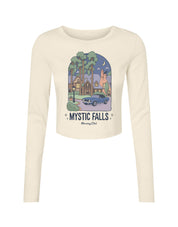 Mystic Micro Rib Long Sleeved Tee
