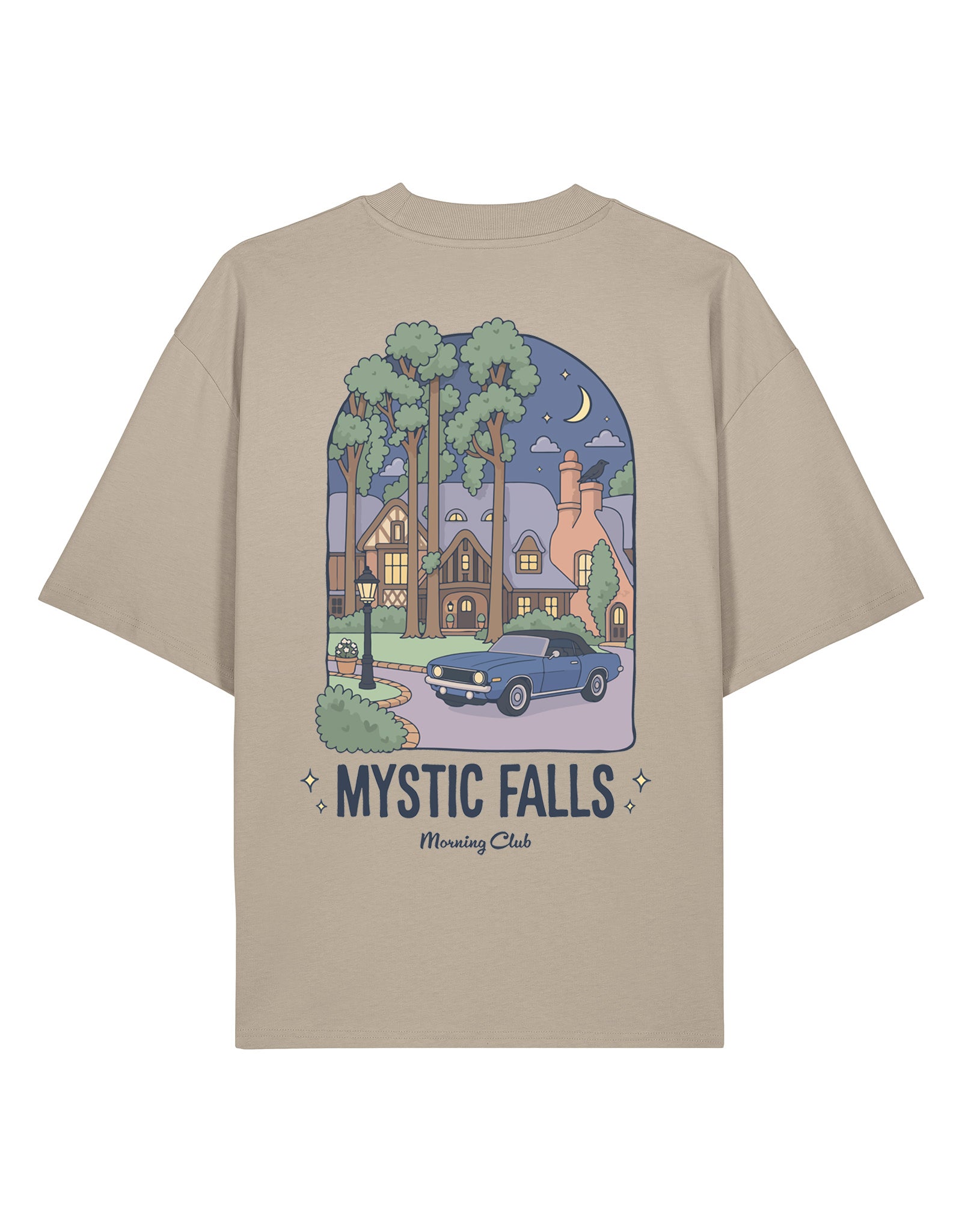 Mystic Oversized Organic Cotton Tee