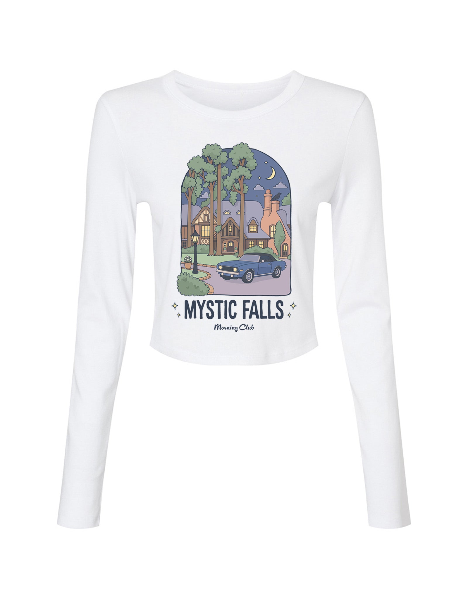 Mystic Micro Rib Long Sleeved Tee