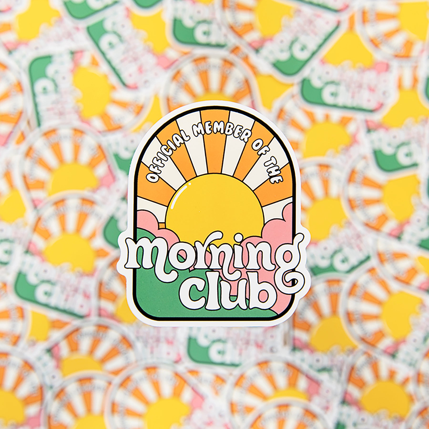 Official Morning Club Member Sticker for FREE!