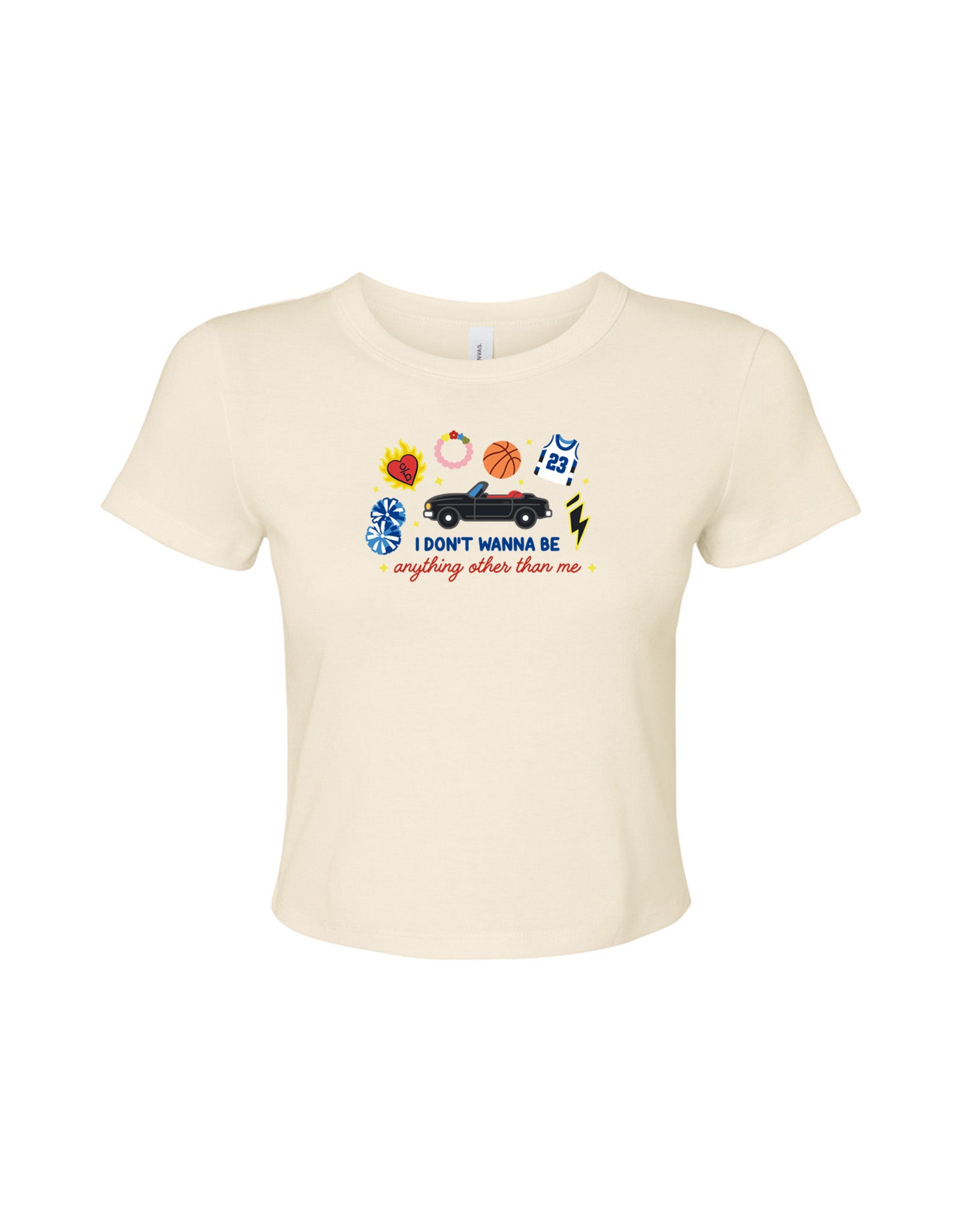 Tree Hill Embroidered Micro Rib Baby Tee