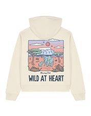 Wild At Heart Boxy Organic Cotton Hoodie